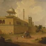 Thomas Daniell, Jami Masjid, Delhi, 1811, Yale Center for British Art 